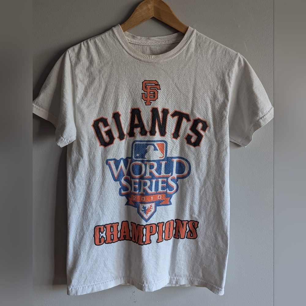 San Francisco Giants 2010 World Series T-Shirt, Small